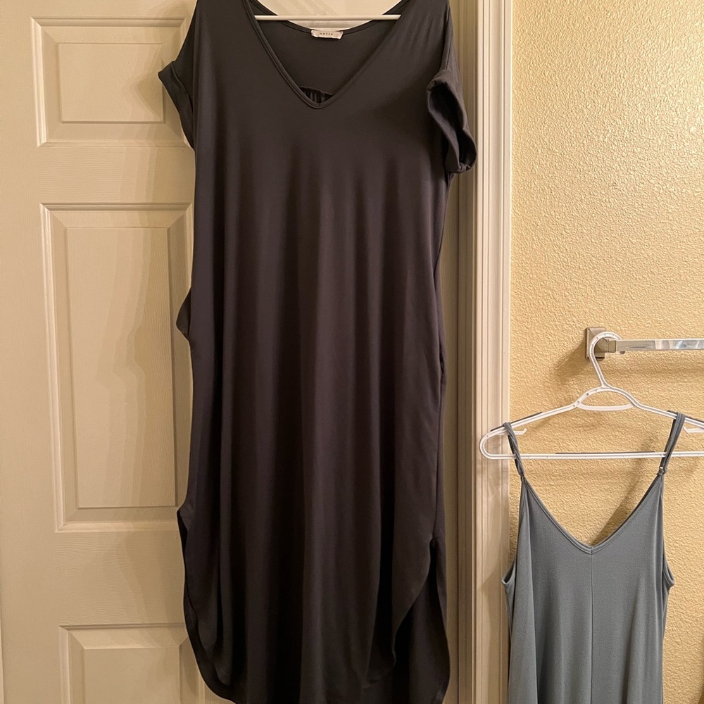 Short sleeve target maxi dress